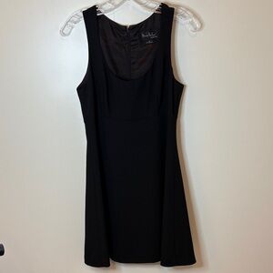 Nicole Miller Elegant Black Mini Dress